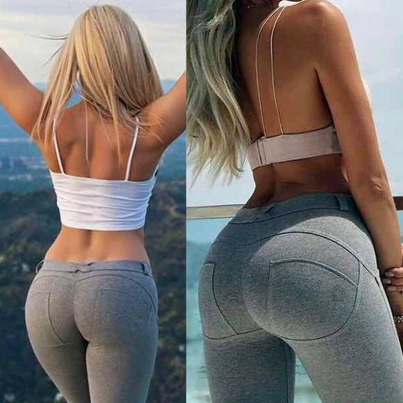 Private Label Pants & Jumpsuits Low Rise Butt Lifting Yoga Pants